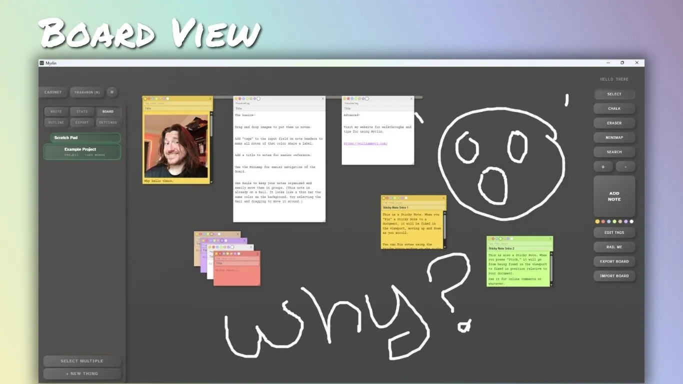 Board View in Myrlin